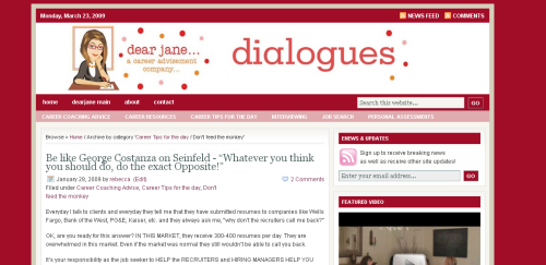 DearJane Dialogues Blog